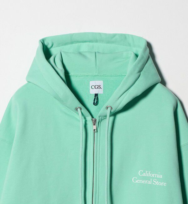 California General Store「＜CGS.＞オーガニックコットン スウェット ジップ パーカー」|パーカー|
