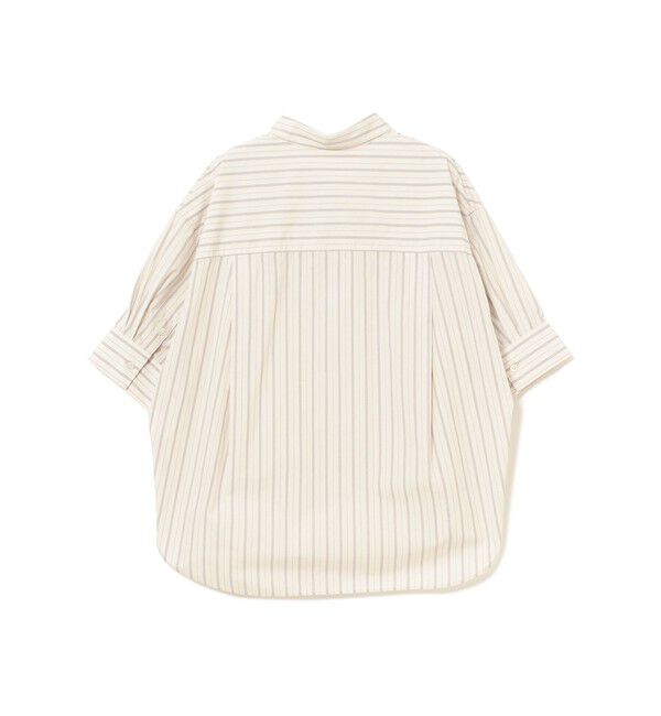 Ray BEAMS 「Gymphlex / ストライプ ボタンダウン ショートシャツ」|シャツ・ブラウス|