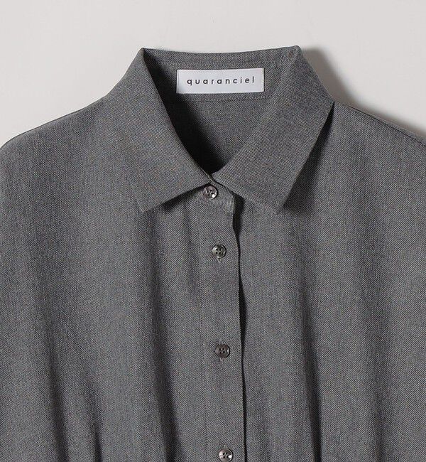 quaranciel「《予約》quaranciel:〈洗濯機可能〉ギャザー シャツ & イージー パンツ セットアップ」|その他|