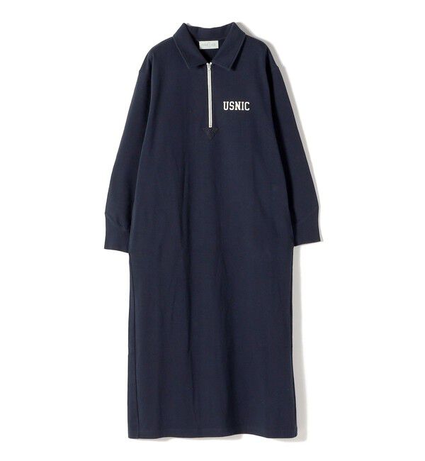 SHIPS for women「《予約》NINE CASE:〈洗濯機可能〉裏毛 スウェット ワンピース」|ワンピース|