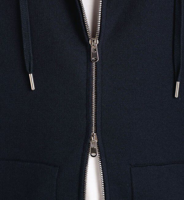 CABaN「CABaN コットンカシミヤ ジップパーカ」|ニット・セーター|