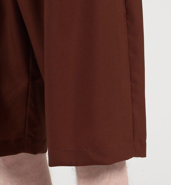 CABaN「CABaN ウォッシャブルウール ワンタックショートパンツ」|その他|