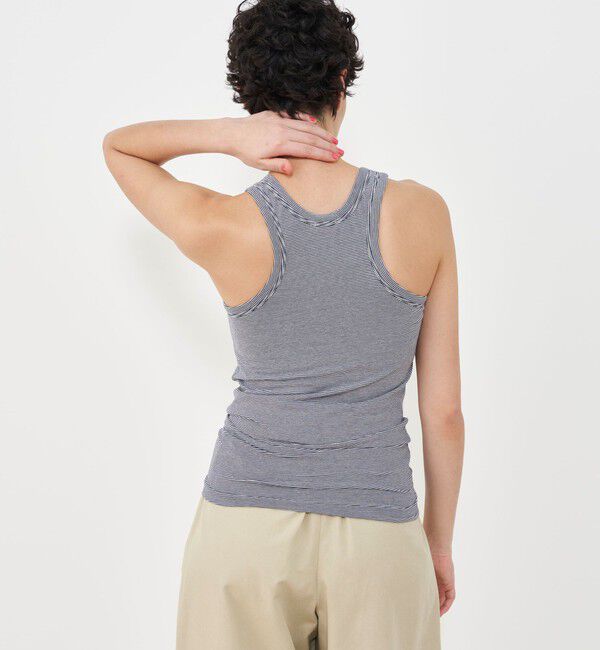 GALERIE VIE「スビンコットン アメリカンスリーブタンクトップ」|タンクトップ|