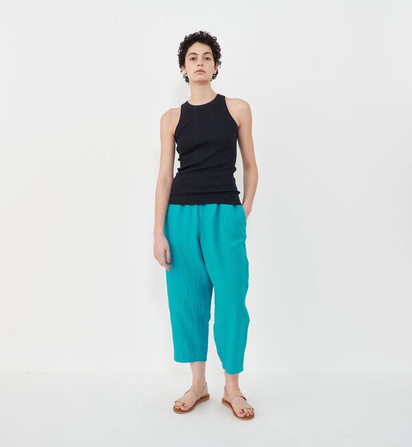 GALERIE VIE「コットンランダムリブ アメリカンスリーブタンクトップ」|タンクトップ|