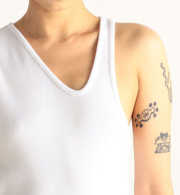 Edition「コットンフライス アシンメトリータンクトップ 」|タンクトップ|