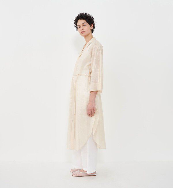 GALERIE VIE「 ボイルワッシャー シャツワンピース」|ワンピース|