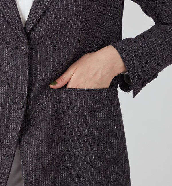 TOMORROWLAND collection「ウーステッドトラック シングル2Bジャケット」|テーラードジャケット|