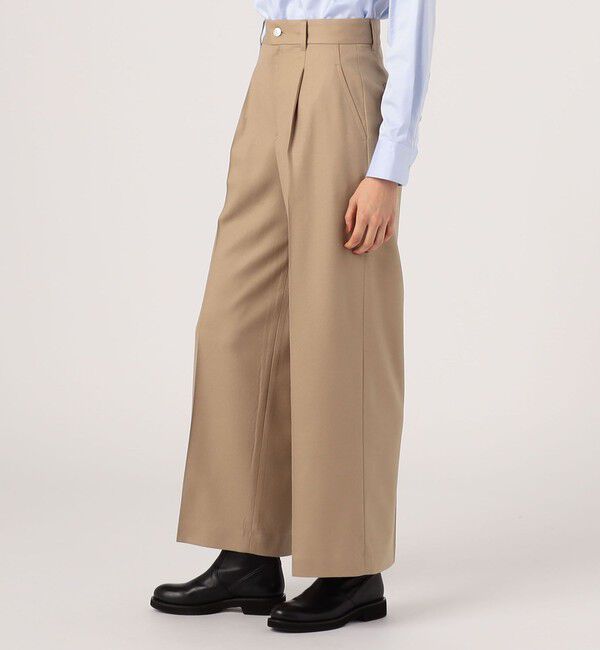 MACPHEE「ウールサキソニー ハイウエストパンツ」|その他|