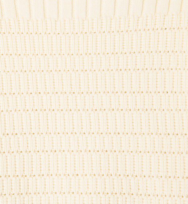 MACPHEE「ハイブリッドコットン ボートネックプルオーバー」|ニット・セーター|