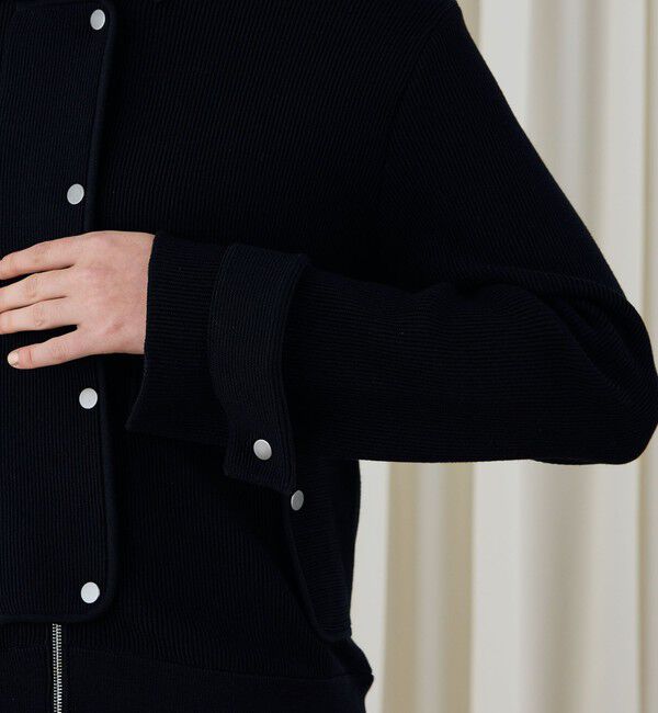 DES PRES「レーヨンナイロンタックステッチ ブルゾン」|ブルゾン・スタジャン|