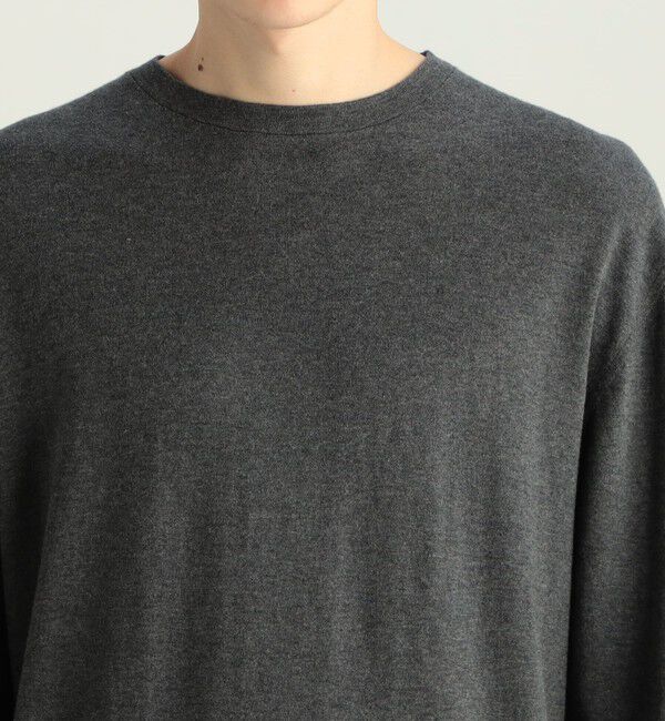 Edition「コットンカシミヤ ロングスリーブトップス」|Tシャツ・カットソー|