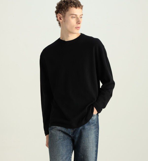 Edition「コットンカシミヤ ロングスリーブトップス」|Tシャツ・カットソー|