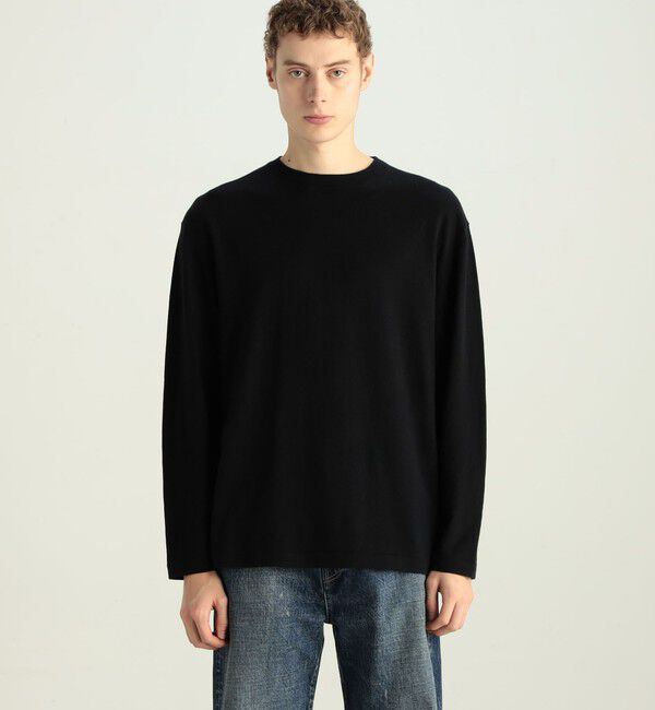 Edition「コットンカシミヤ ロングスリーブトップス」|Tシャツ・カットソー|