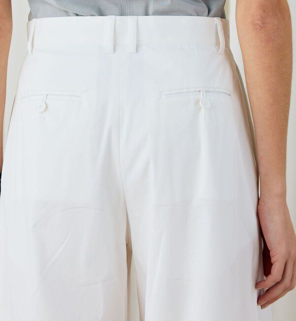 DES PRES「コットンストレッチポプリン　2タックワイドパンツ」|その他|