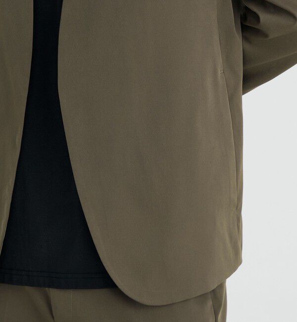 Edition「ストレッチベンタイル ノーカラージャケット」|ノーカラージャケット|