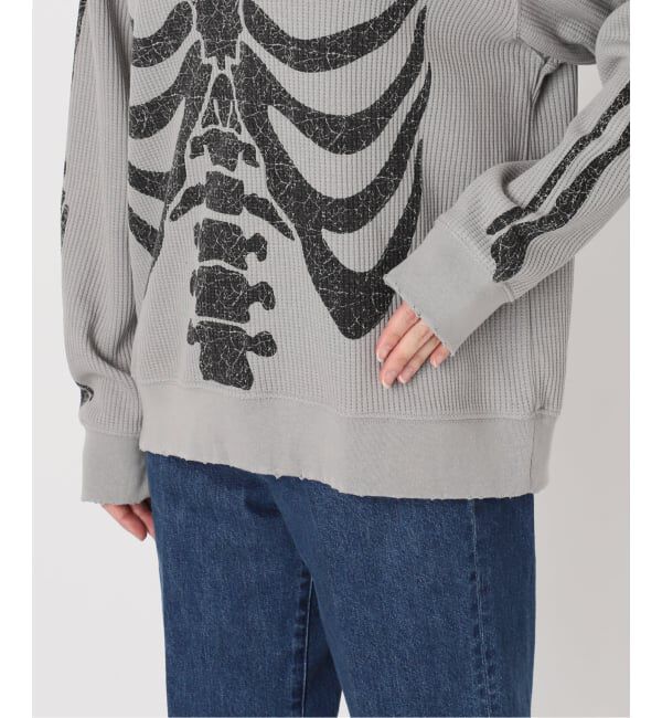 JOINT WORKS「SCREEN STARS 別注 グラインダーワッフル ロンTEE / SCREEN STRAS EX WAFFLE L/S」|Tシャツ・カットソー|