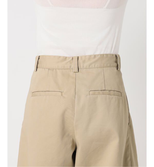 Plage「《追加予約》R&rsquo;IAM Super wide CHINO パンツ 2」|チノ|