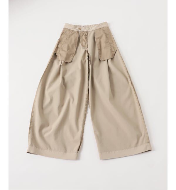 Plage「《追加予約》R&rsquo;IAM Super wide CHINO パンツ 2」|チノ|