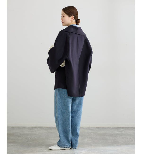 IENA「《追加3》Super160 ショールカラーハーフコート」|その他|