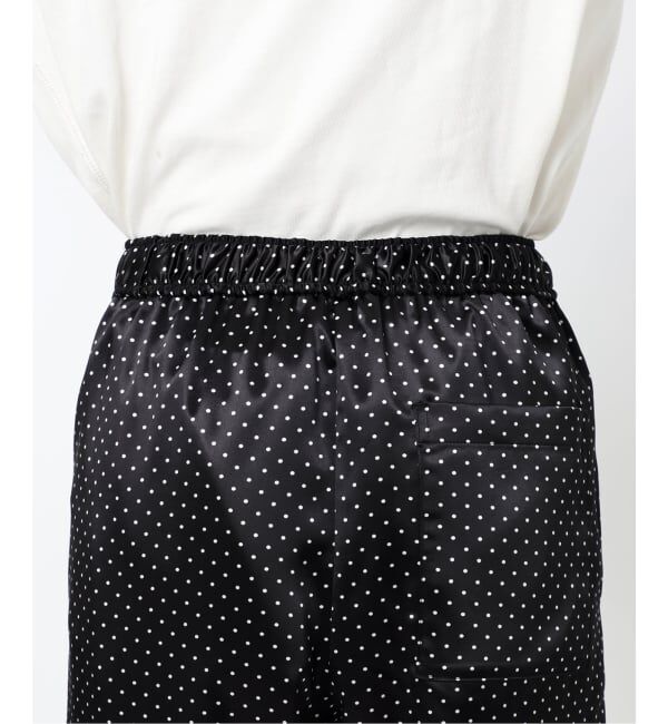 SLOBE IENA「《予約》ドットプリントサテンイージーパンツ」|その他|