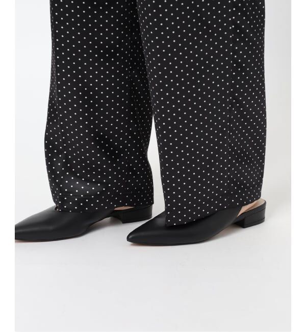 SLOBE IENA「《予約》ドットプリントサテンイージーパンツ」|その他|