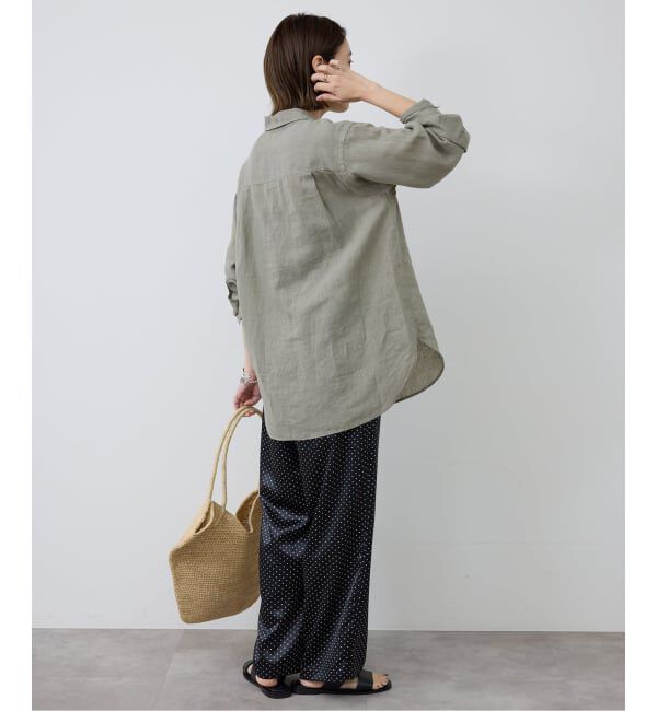 SLOBE IENA「《予約》ドットプリントサテンイージーパンツ」|その他|