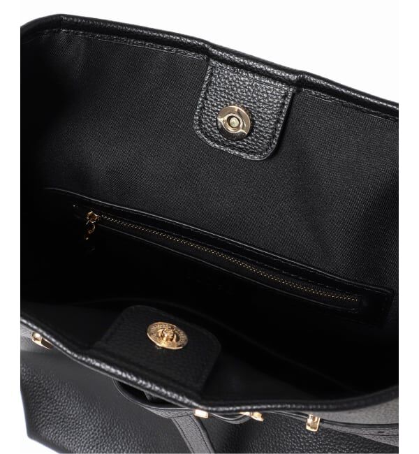 SLOBE IENA「《追加6予約》SLOBE ベルトスクエアトートバッグ」|ショルダー・メッセンジャー|