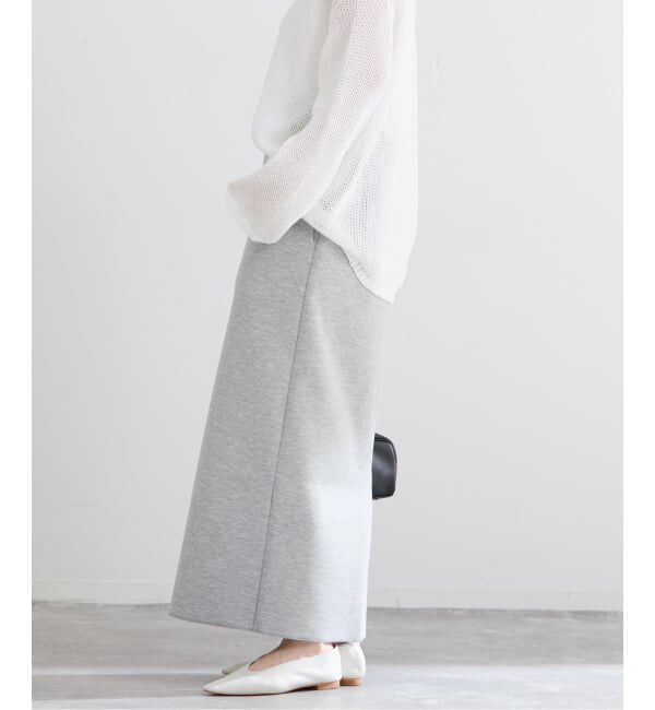 IENA「《セットアップ対応/予約》ダンボールニットスカート」|スカート|