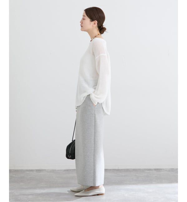 IENA「《セットアップ対応/予約》ダンボールニットスカート」|スカート|