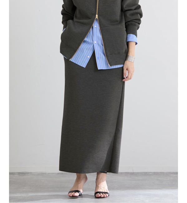 IENA「《セットアップ対応/予約》ダンボールニットスカート」|スカート|