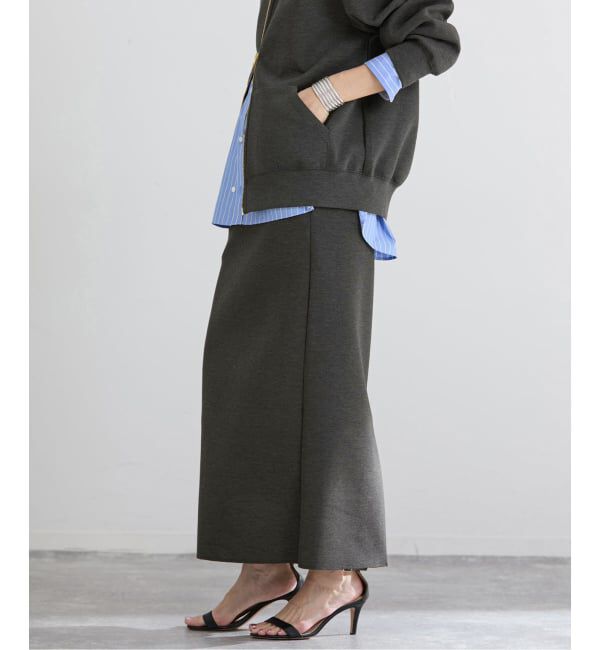 IENA「《セットアップ対応/予約》ダンボールニットスカート」|スカート|