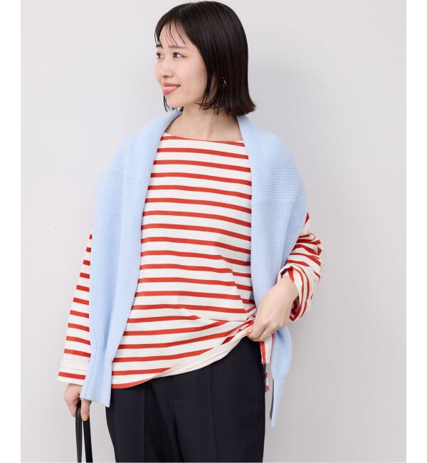 SLOBE IENA「《予約》ボーダープルオーバー」|Tシャツ・カットソー|