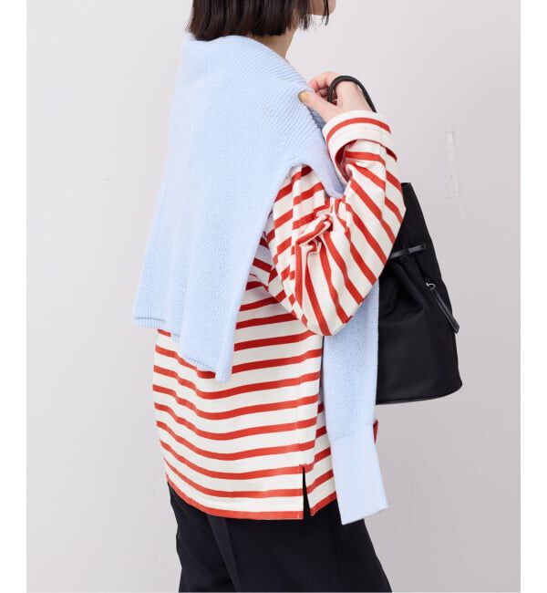 SLOBE IENA「《予約》ボーダープルオーバー」|Tシャツ・カットソー|