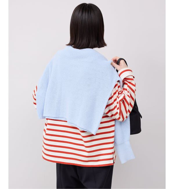 SLOBE IENA「《予約》ボーダープルオーバー」|Tシャツ・カットソー|