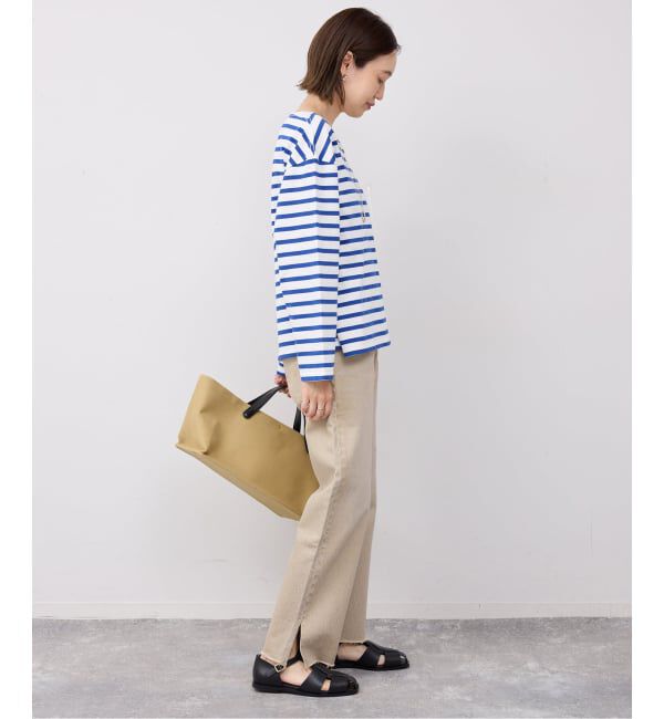 SLOBE IENA「《予約》ボーダープルオーバー」|Tシャツ・カットソー|