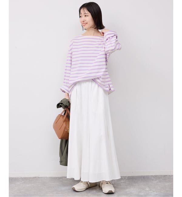 SLOBE IENA「《予約》ボーダープルオーバー」|Tシャツ・カットソー|