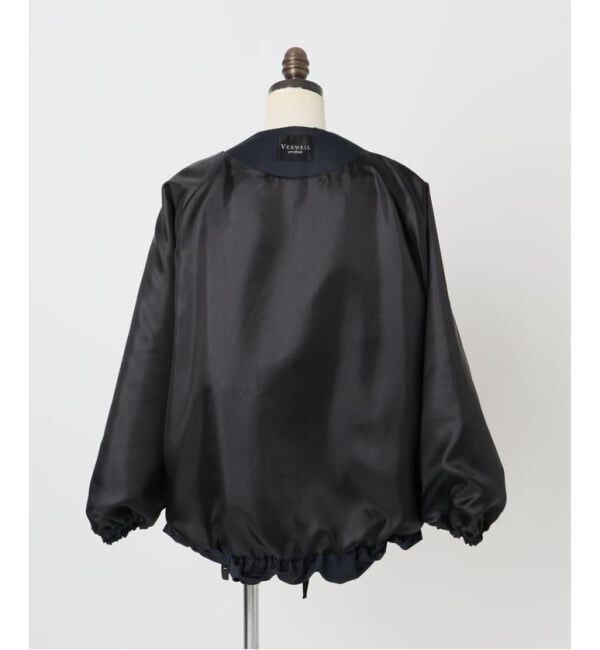 VERMEIL par iena「《追加予約》LIMONTA コクーンジャケット」|ブルゾン・スタジャン|