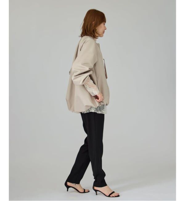 VERMEIL par iena「《追加予約》LIMONTA コクーンジャケット」|ブルゾン・スタジャン|