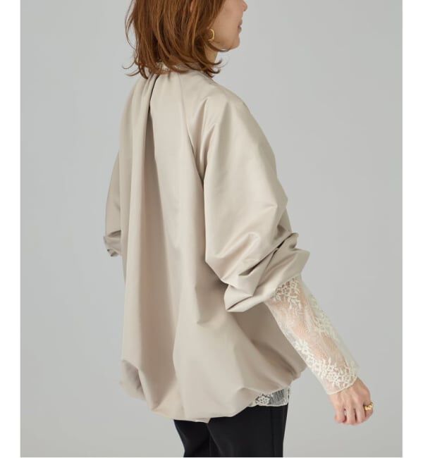 VERMEIL par iena「《追加予約》LIMONTA コクーンジャケット」|ブルゾン・スタジャン|