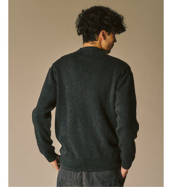 417 EDIFICE「コットンカシミヤ スムース クルーニット」|ニット・セーター|