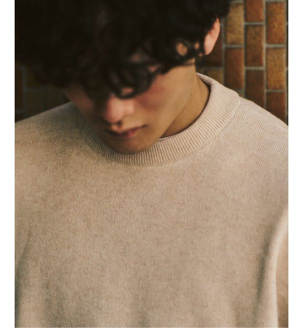 417 EDIFICE「コットンカシミヤ スムース クルーニット」|ニット・セーター|