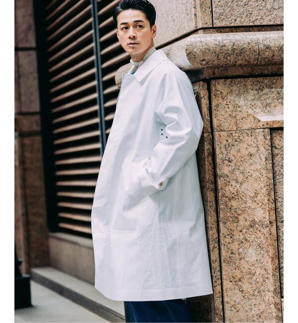 EDIFICE「《予約》MACKINTOSH(マッキントッシュ) 別注 NEW BALFIELD」|ステンカラーコート|