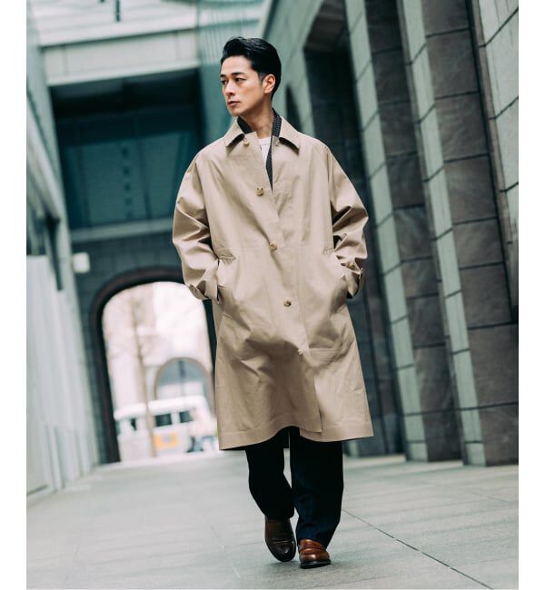 EDIFICE「《予約》MACKINTOSH(マッキントッシュ) 別注 NEW BALFIELD」|ステンカラーコート|