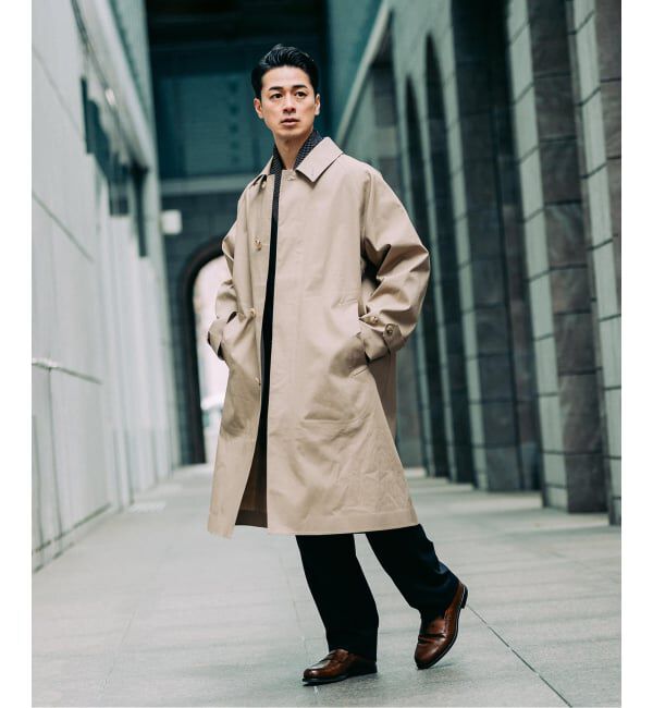 EDIFICE「《予約》MACKINTOSH(マッキントッシュ) 別注 NEW BALFIELD」|ステンカラーコート|