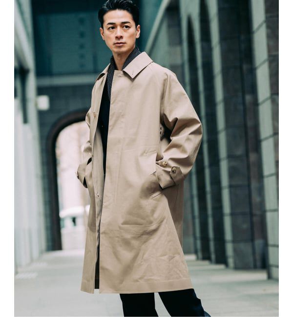 EDIFICE「《予約》MACKINTOSH(マッキントッシュ) 別注 NEW BALFIELD」|ステンカラーコート|