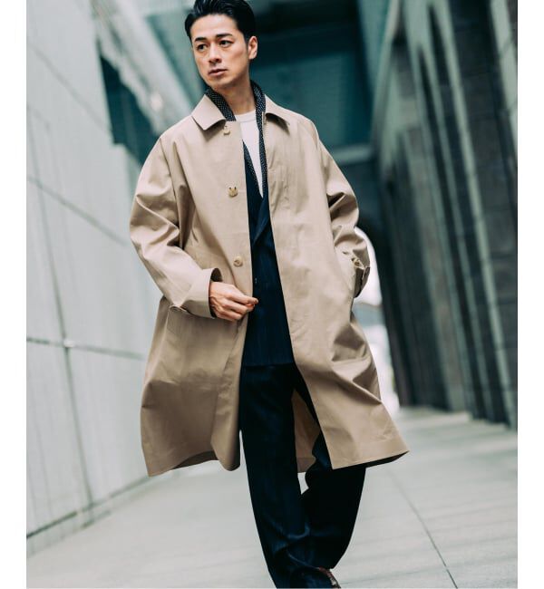 EDIFICE「《予約》MACKINTOSH(マッキントッシュ) 別注 NEW BALFIELD」|ステンカラーコート|