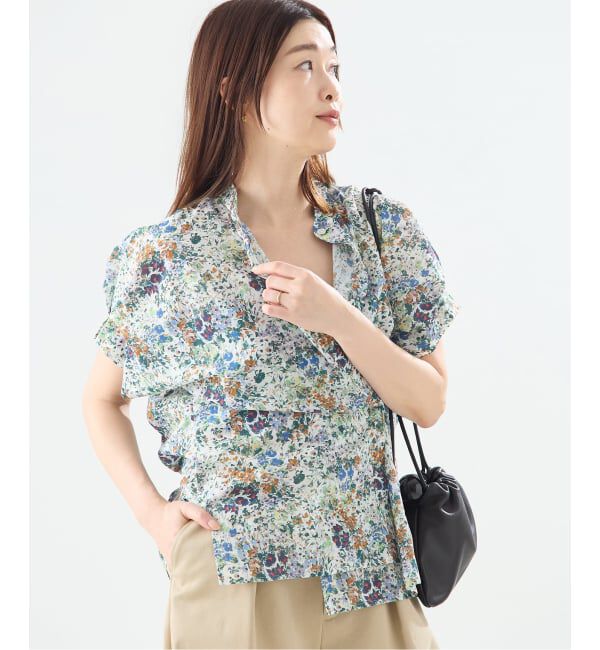 journal standard L'essage「《WEB限定追加予約》DEVEAUX/ドットタックスリーブシャツ」|シャツ・ブラウス|