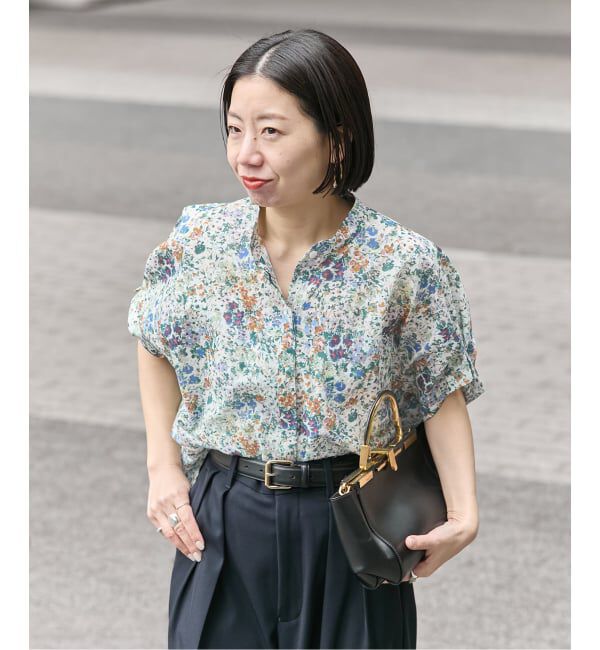 journal standard L'essage「《WEB限定追加予約》DEVEAUX/ドットタックスリーブシャツ」|シャツ・ブラウス|