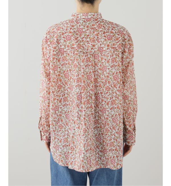 journal standard luxe「ボイルフラワー スタンドカラーシャツ」|シャツ・ブラウス|