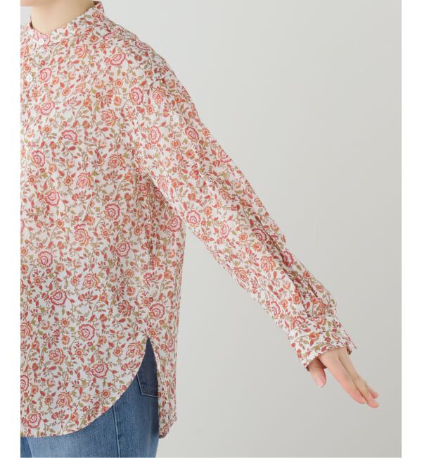 journal standard luxe「ボイルフラワー スタンドカラーシャツ」|シャツ・ブラウス|